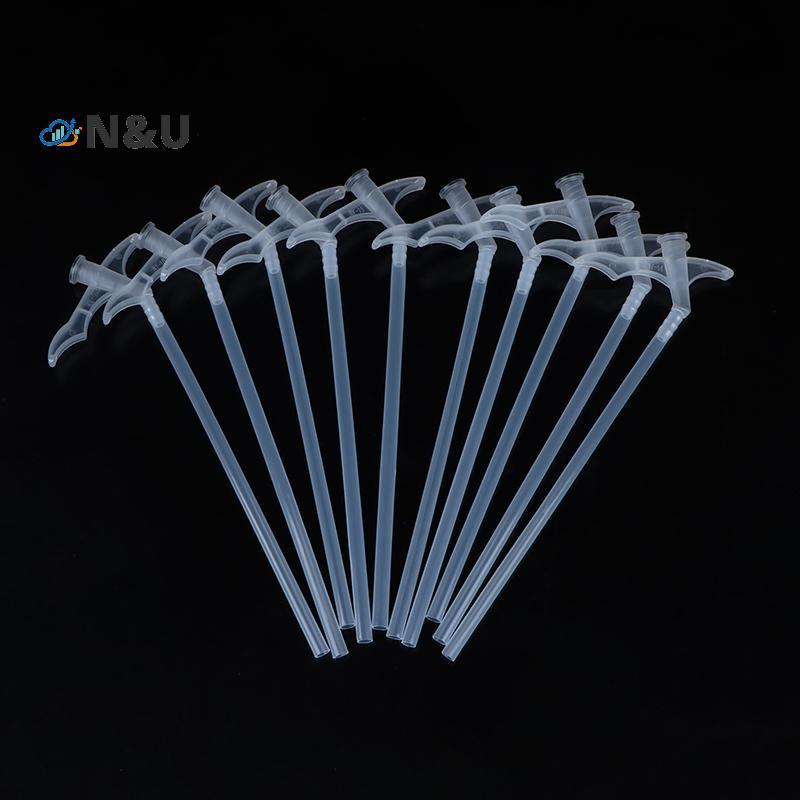 N & U 10 ชิ้นโฟมหลอดหัวฉีด Gap บรรจุยูรีเทนโฟมกาวการเชื่อมต่อหลอดเปลี่ยน DIY ฉนวนโฟมหลอด