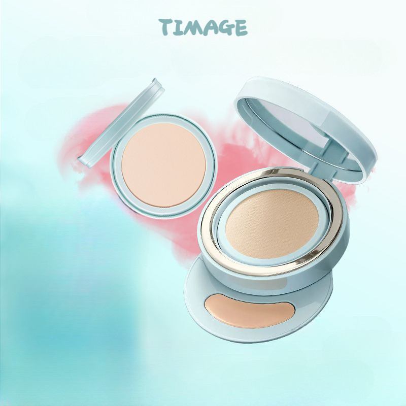 TIMAGE Twin Air Cushion Liquid Foundation Long Lasting Moisturizing 24H Fit Light face คอนซีลเลอร์ติ