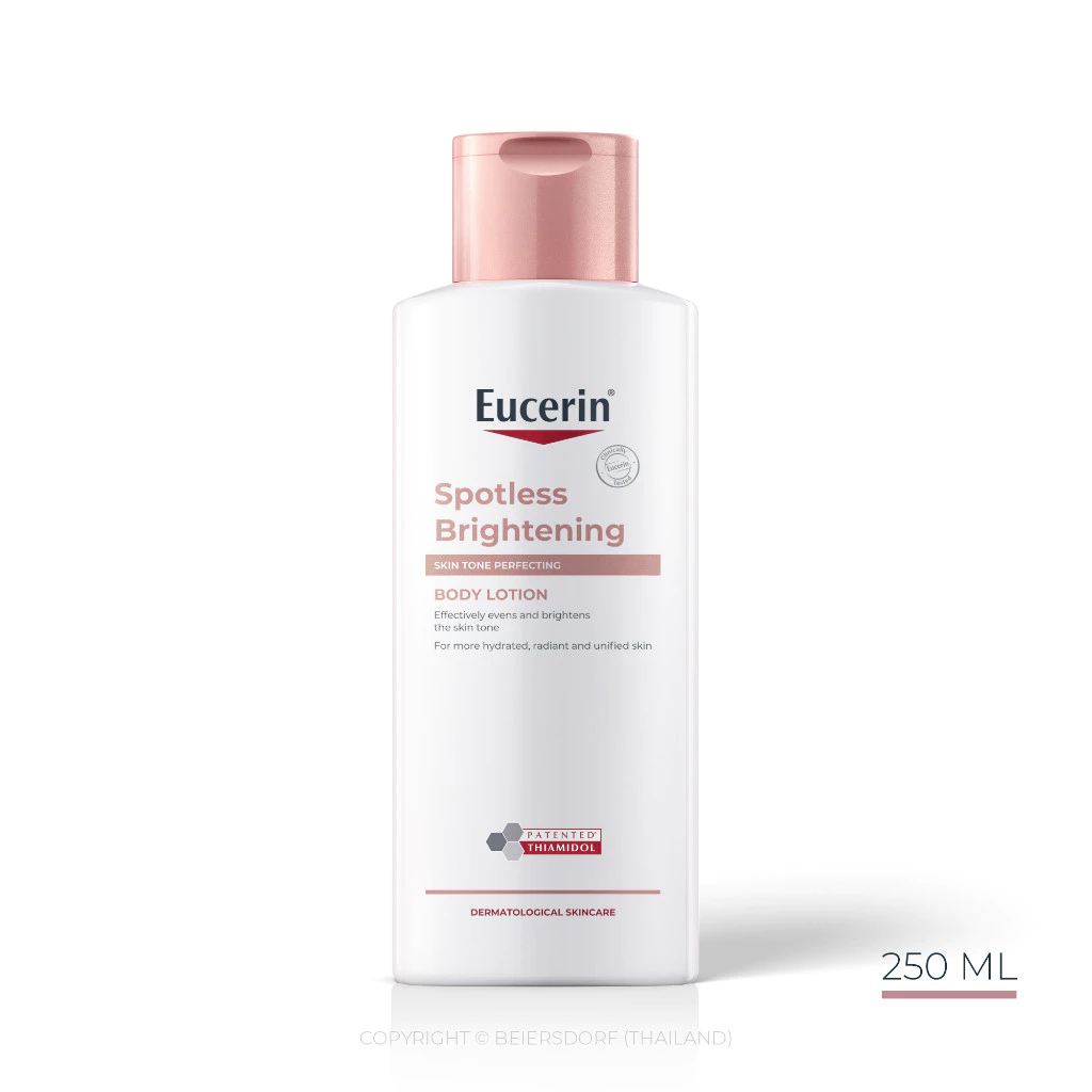 Eucerin Spotless Brightening Thiamidol Body Lotion 250ml โลชั่นผิวกระจ่างใส ลดจุดด่างดำ ฝ้า กระ ผิวเรียบเนียน thumbnail 3