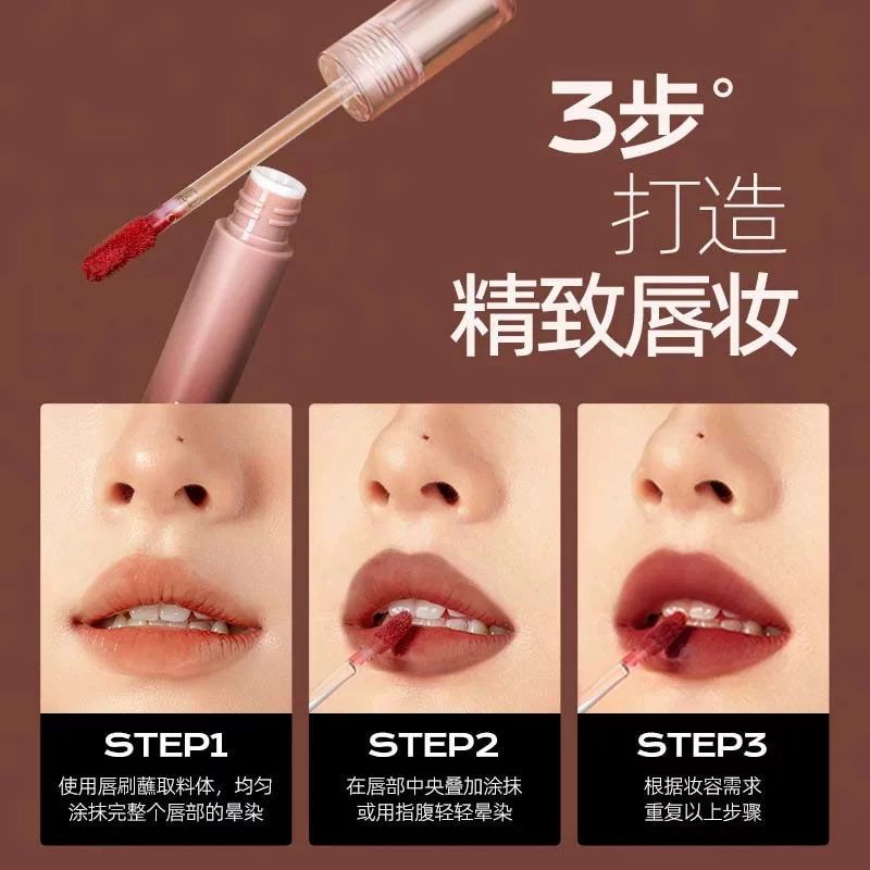 [Mistine] Mistine Sunset Film Lip Mud Matte Lip Glaze Creamy Lip Glaze Matte Natural Matte Makeup Ho