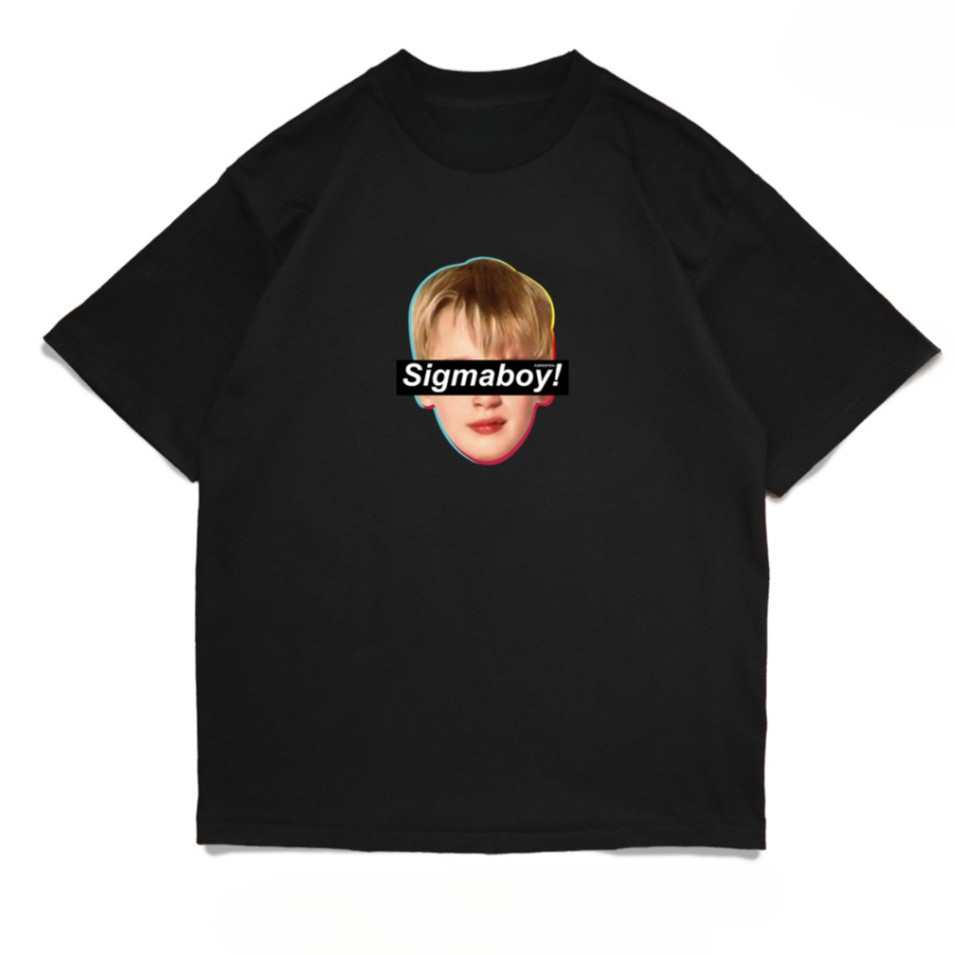 เสื้อยืดลาย Sigma Boy! สไตล์มีมฮิตสำหรับคนรักมีมตัวจริง