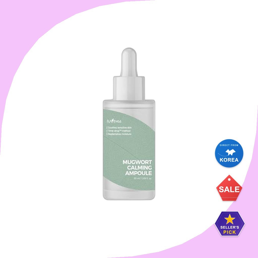 [Isntree] Mugwort calming Ampoule 50ml / Korean Ampoule / Sensitive Skin Relief / ของแท้ 100% โดย St