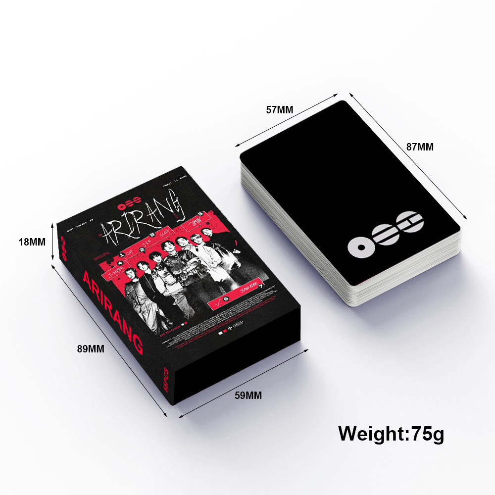 55-127pcs WORLDTOUR ARIRANG Photocards V TYPE PERMISSION TO DANCE ON STAGE FESTA Jin ECHO J-HOPE JUN