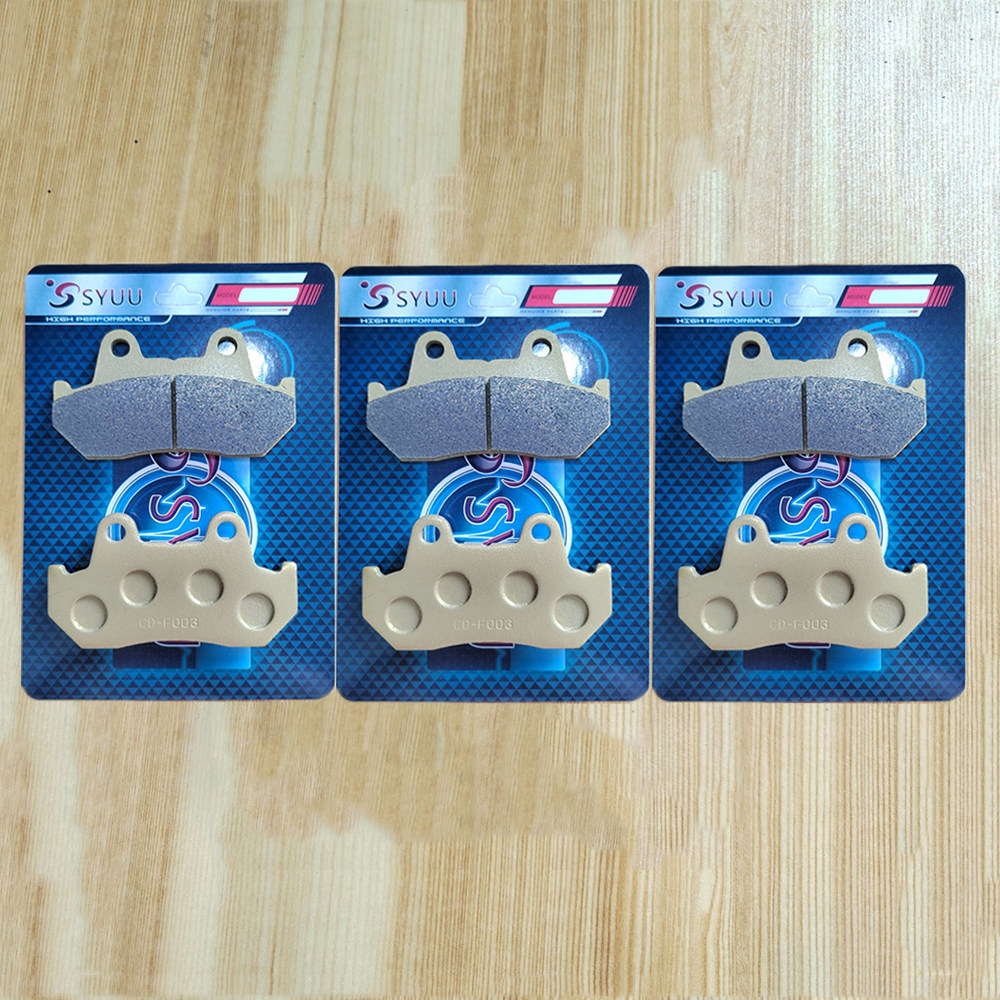 เหมาะสําหรับ Honda NS400 CX500 FT500 VF500 CB900 CB1100 ด้านหน้าด้านหลังแผ่นดิสก์เบรค Pad