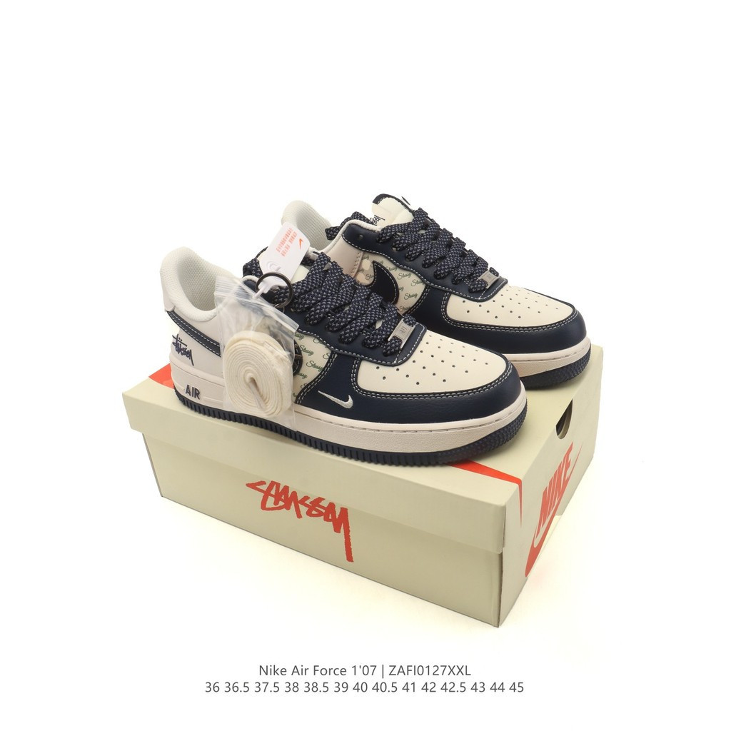 Air Force 07 Low Air Force No. 1 รองเท้าผ้าใบกีฬาทุกการแข่งขันเพิ่มความสูงพื้นหนา HH7518 6ACS C4MR