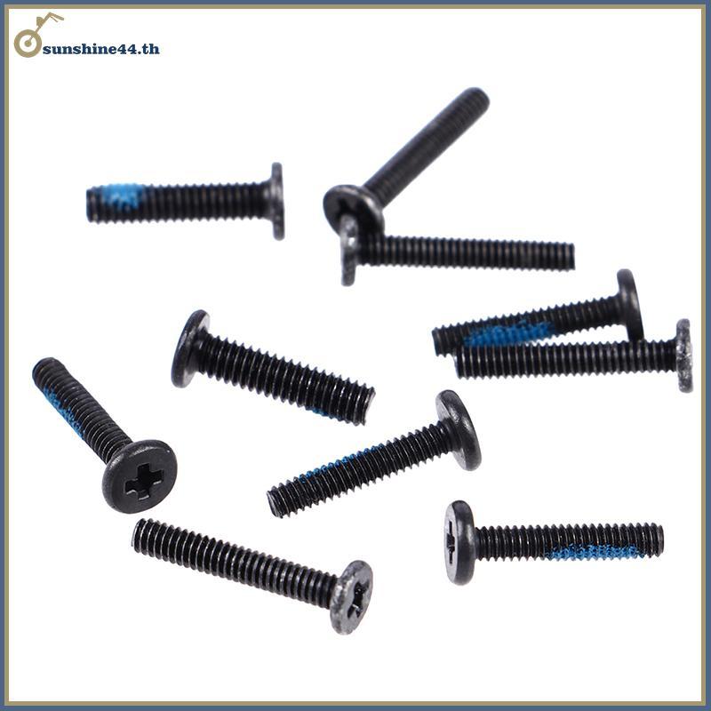 FOURSUN 10 ชิ้น/เซ็ตฝาครอบด้านล่างสกรูสําหรับ Asus X555 K555 F555 W509L W519L VM590L TH