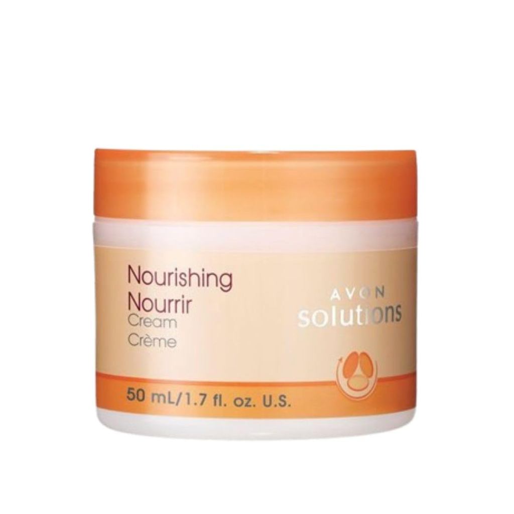 AVON Solutions Nourishing Moisturizing Cream 1.7 oz Hypoallergenic Daily Face Hydrator