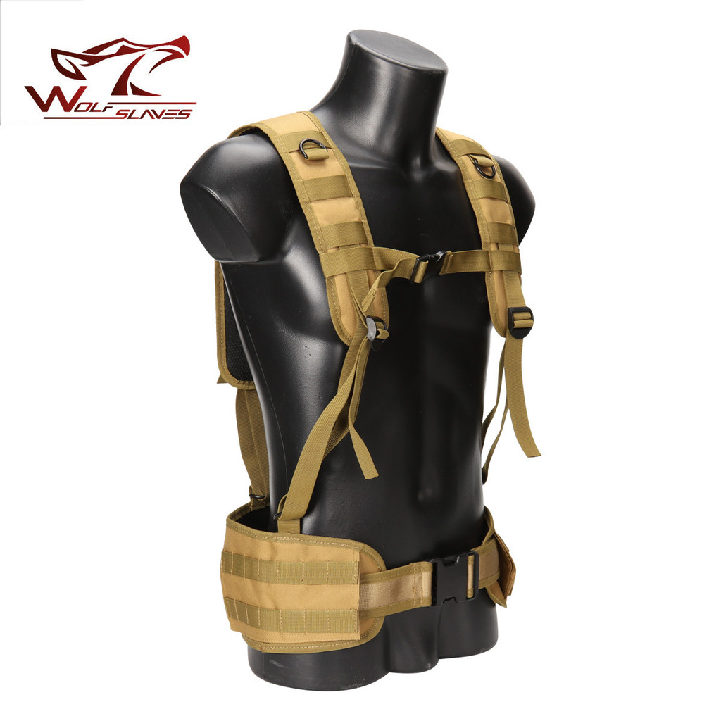 Outdoor028Tactics mollo Suspender belt Multifunctional load duty belt  Field training waist belt