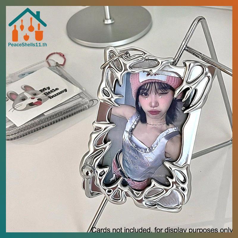 PeaceShells Electroplated Premium Feeling Creative Card Holder K-POP Idol Card Holder TH