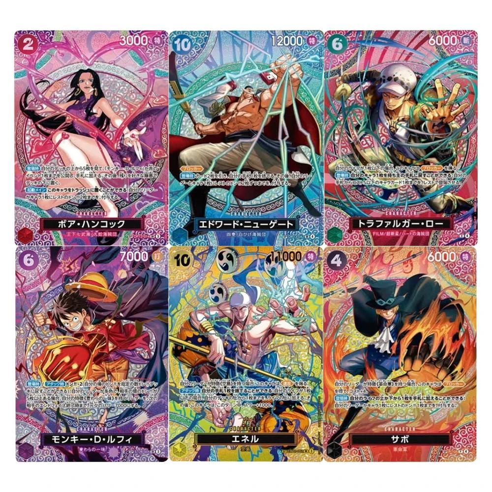 การ์ดสะสม ONE PIECE ลิง D. Luffy Boa·Hancock ST26-005 JPN DIY คุณภาพสูง Self Made เกมอะนิเมะการ์ดของเล่น