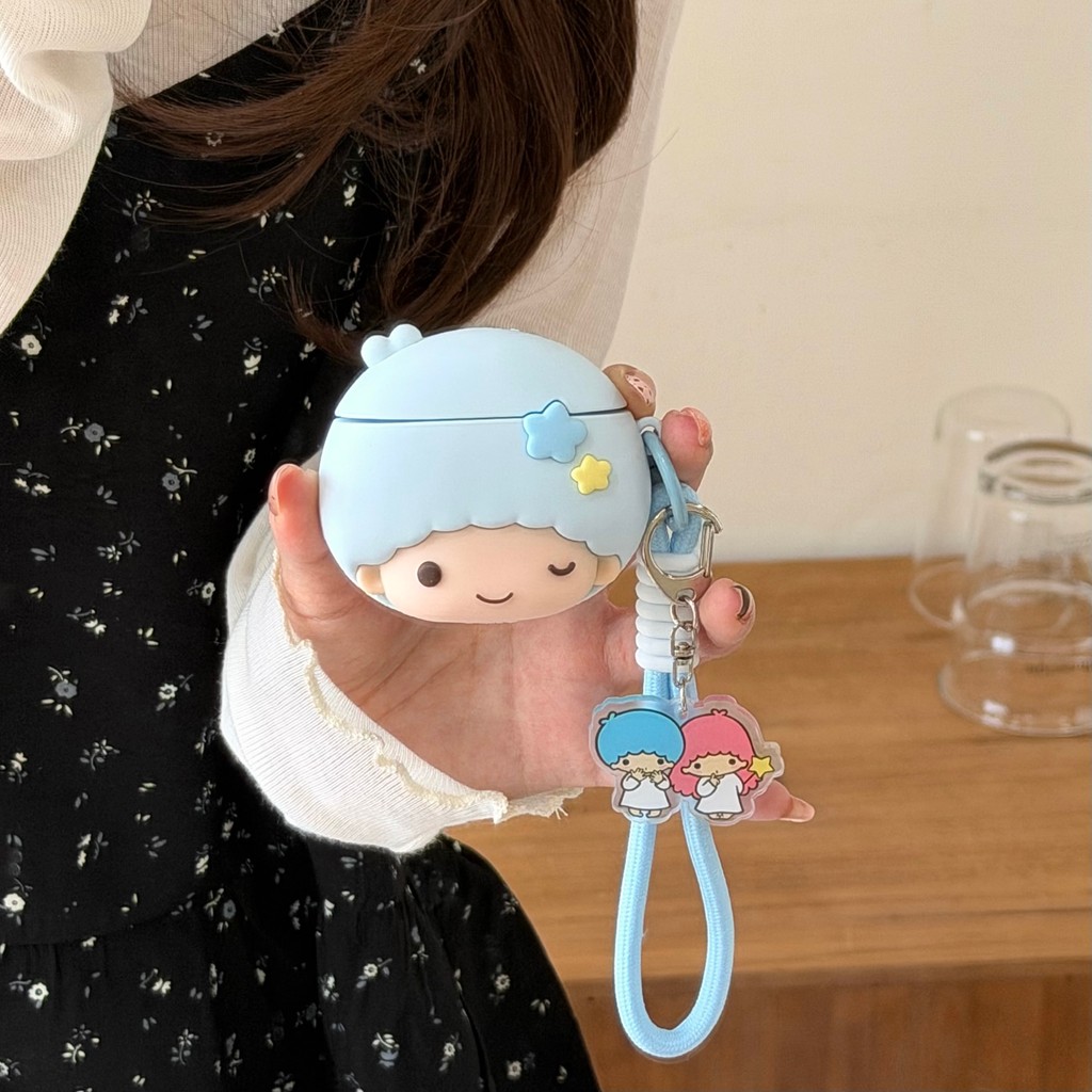 Sanrio Little Twin Stars 3D เคสซิลิโคนสําหรับ AIRPODS 1 2 3 4ANC PRO น่ารักฝาครอบป้องกันปลอก ราคา ถูกที่สุด ดีลบีเคเค แกลเลอรีภาพที่ 9