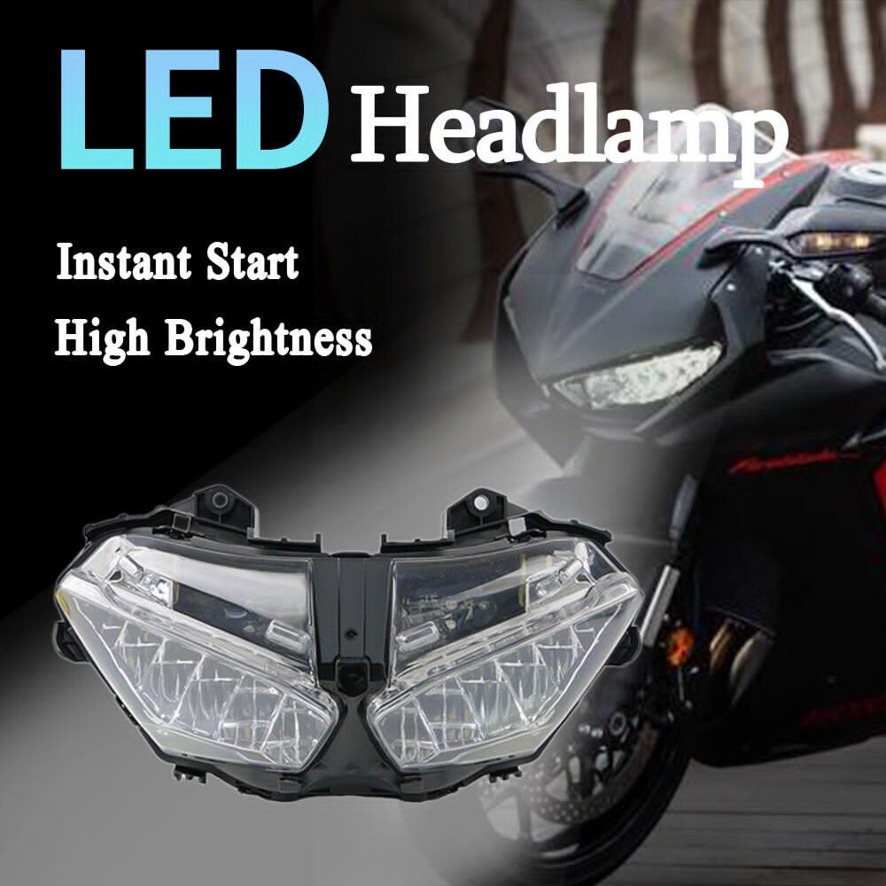 ON Motorcycle Headlight Fit For Honda CBR1000RR CBR1000RR-A 2017 - 2019 Front LED Head Light Headlam