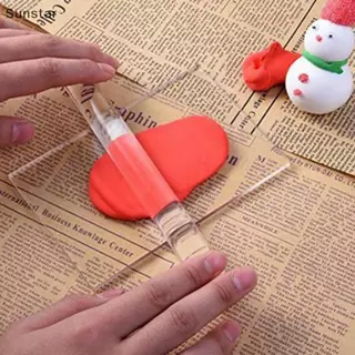 Sunstar Solid Clay Rolling Pin ลูกกลิ้งดินอะคริลิค DIY Modelling Clay เครื่องมืออุปกรณ์เสริม