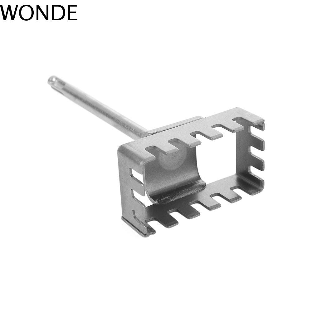 WONDE เครื่องตัดรูสี่เหลี่ยม, Slotting Quick Cutting Square Socket Punch,ปกปิดฐานสแควร์-handle 4 Pit