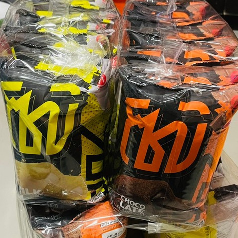 (ยกลัง=48ซอง) ขนมธัญพืช โซบิ (ZOBI) อบกรอบ รสนม และ ช็อคโกแล็ต ขนมของ 