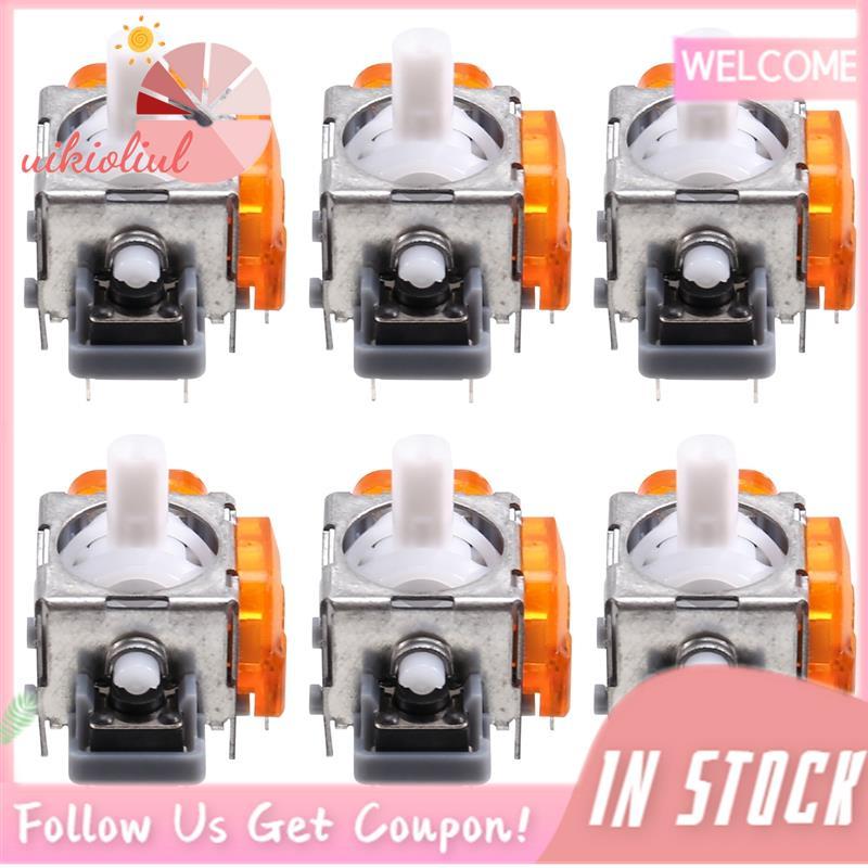 6PCS TMR จอยสติ๊กแม่เหล็กไฟฟ้าสําหรับ SWITCH PRO Gamepad TMR จอยสติ๊ก 3D Analog Thumb Stick Controll