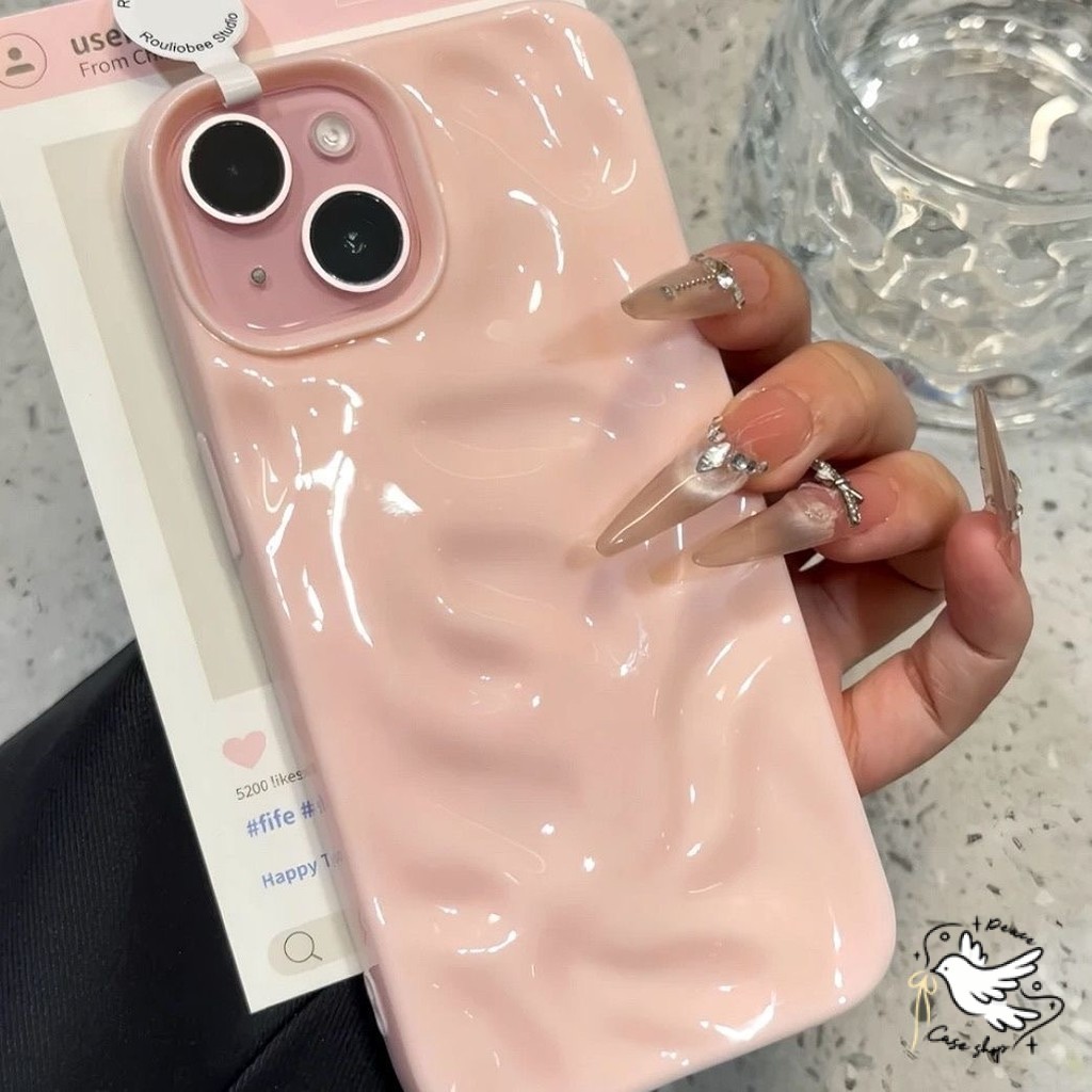 COD-ในไทย สำหรับ iPhone 17 15 11 13 16 14 12 Pro Max 15 14 16 6 6S 7 8 Plus XR X XS เคสไอโฟน สีพื้น ลายหินอุกกาบาต Case ราคา ถูกที่สุด ดีลบีเคเค แกลเลอรีภาพที่ 4