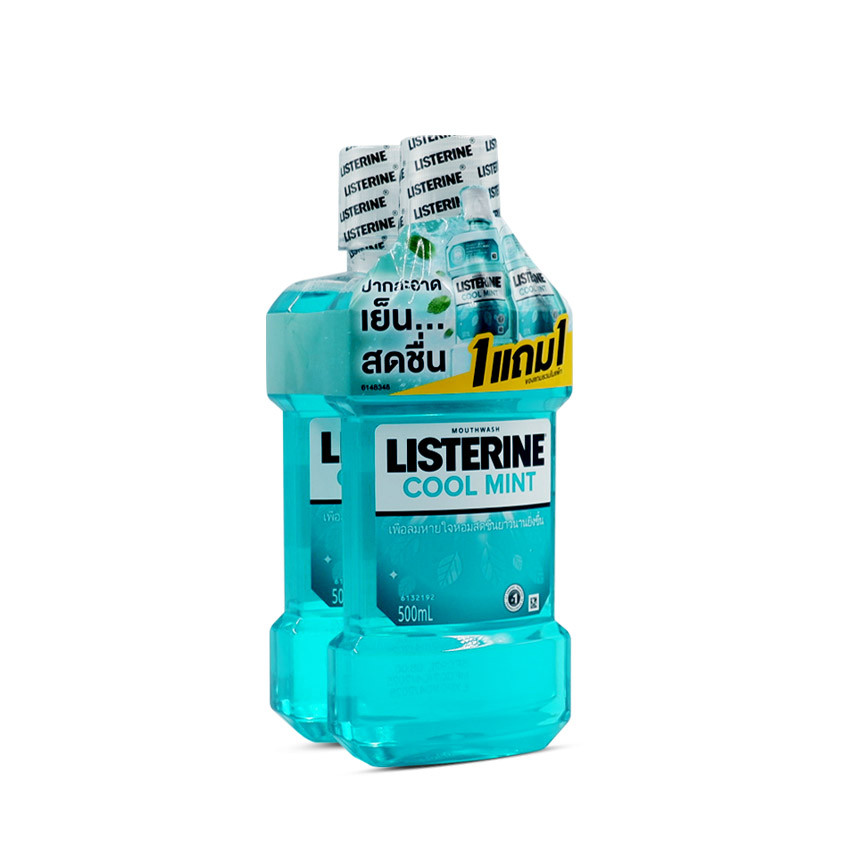Listerine Coolmint 500 ml แพ็ค 2 ขวด