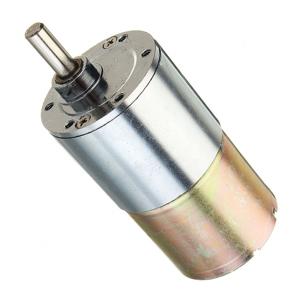 High Torque DC 12V 2RPM 1000RPM Gear Box Motor for Brushed DC Motor Applications