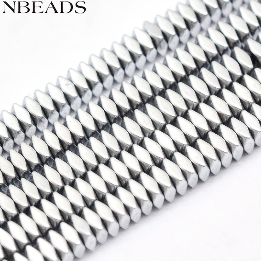 3 เส้น Electroplate Non-e ลูกปัด Strands PVD สูญญากาศชุบ Faceted Square 2x2x1 มม.รู: 0.6 มม.ประมาณ 4