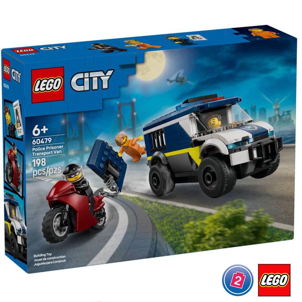 เลโก้ LEGO City 60479 Police Prisoner Transport Van ราคา ถูกที่สุด ดีลบีเคเค