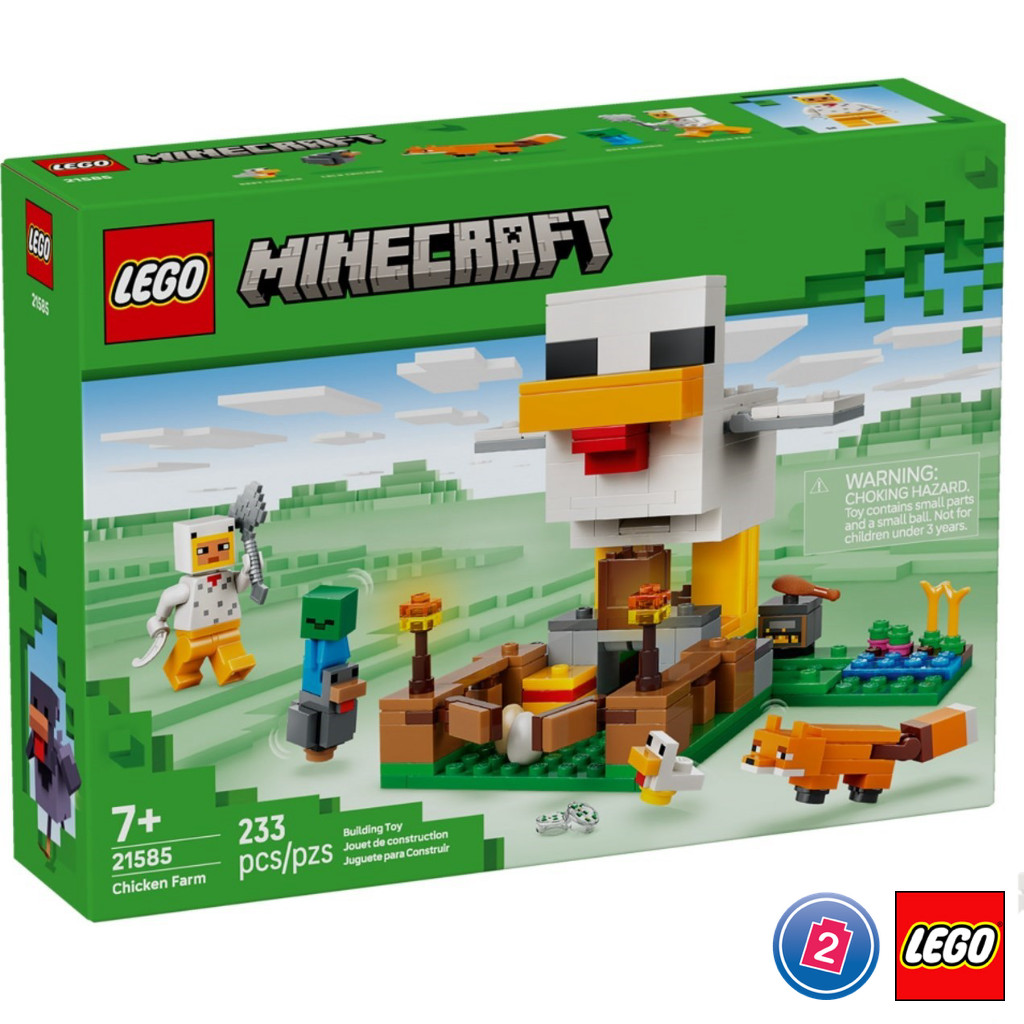 เลโก้ LEGO Minecraft 21585 Chicken Farm