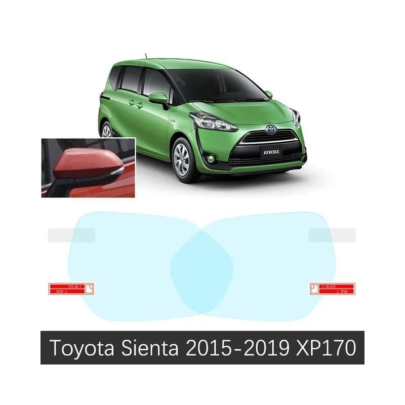 กันฝน Anti-Fog ฟิล์มกระจกมองหลังสําหรับ Toyota Sienta XP80 XP170 80 170 DICE 2006 ~ 2019 ทําความสะอา
