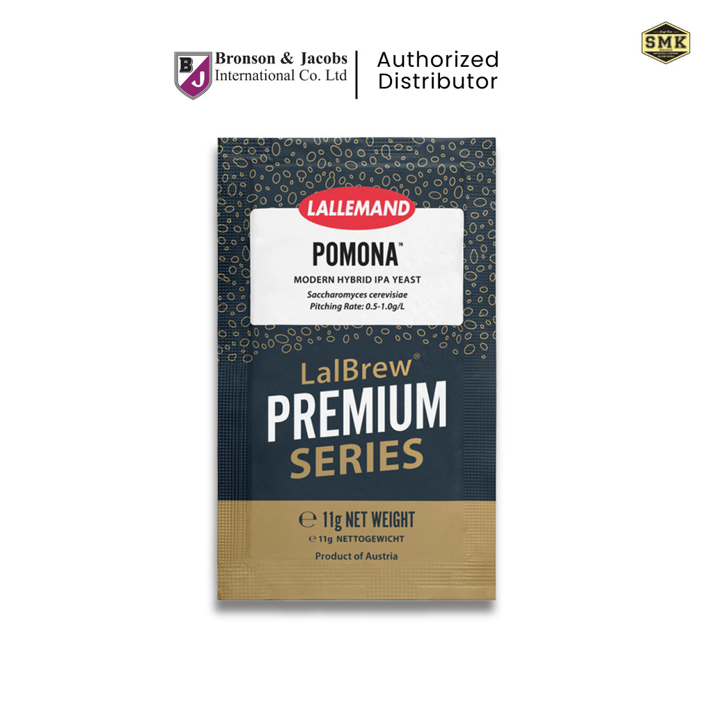 POMONA™ Lallemand : LalBrew® Dry Yeast ยีสต์หมักเบียร์ 11g.