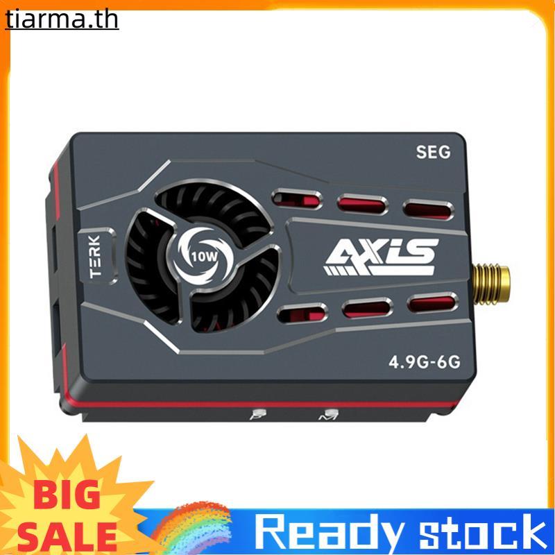 TIARMA สําหรับ OSD VTX 4.9G-6G 5.8G 10W เครื่องส่งสัญญาณวิดีโอ 80CH สําหรับ FPV Freestyle RC Long Ra