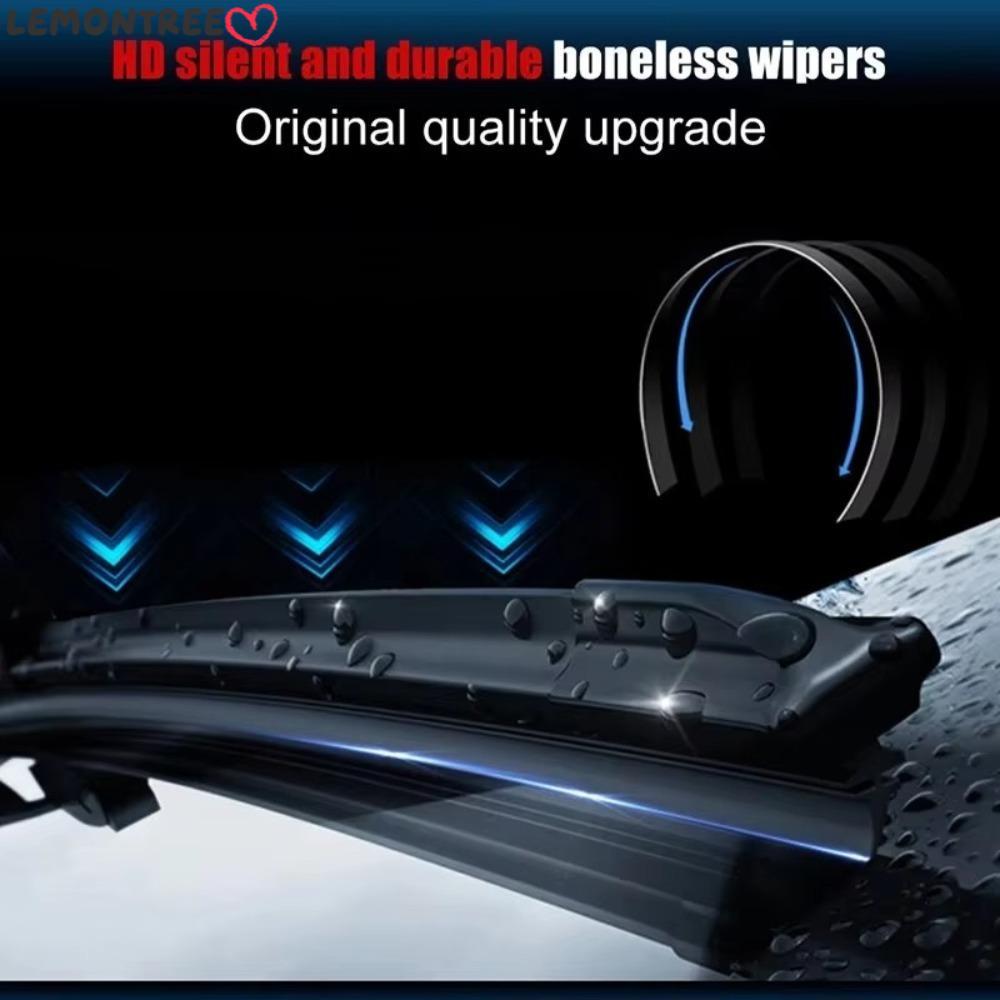 LEMONTREE Refill Strips, Rubber Durable Car Wiper Blade, 6mm Easy To Replacement 14/16/17/18/19/20/2
