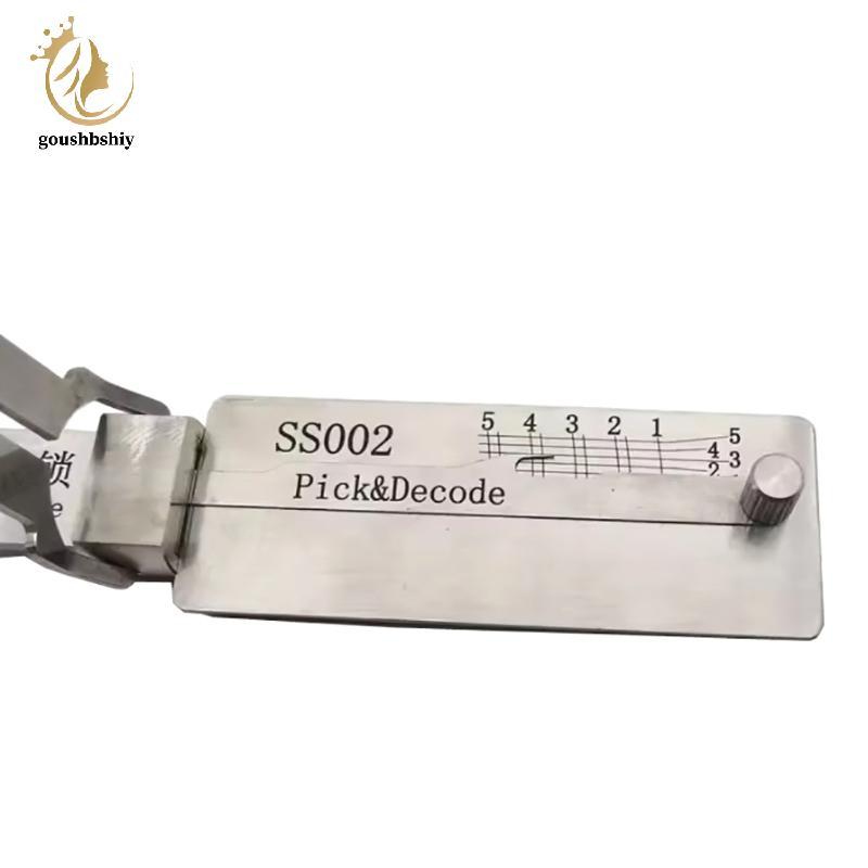 [GOY] เครื่องมือ 2 In 1 SS002 เครื่องมือสําหรับประตูบ้าน Civil Locks TH