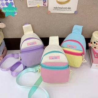 [Sea-t] กระเป๋าคาดหน้าอกเด็กแบบพกพาสีปิดกั้นอินเทรนด์กระเป๋า…