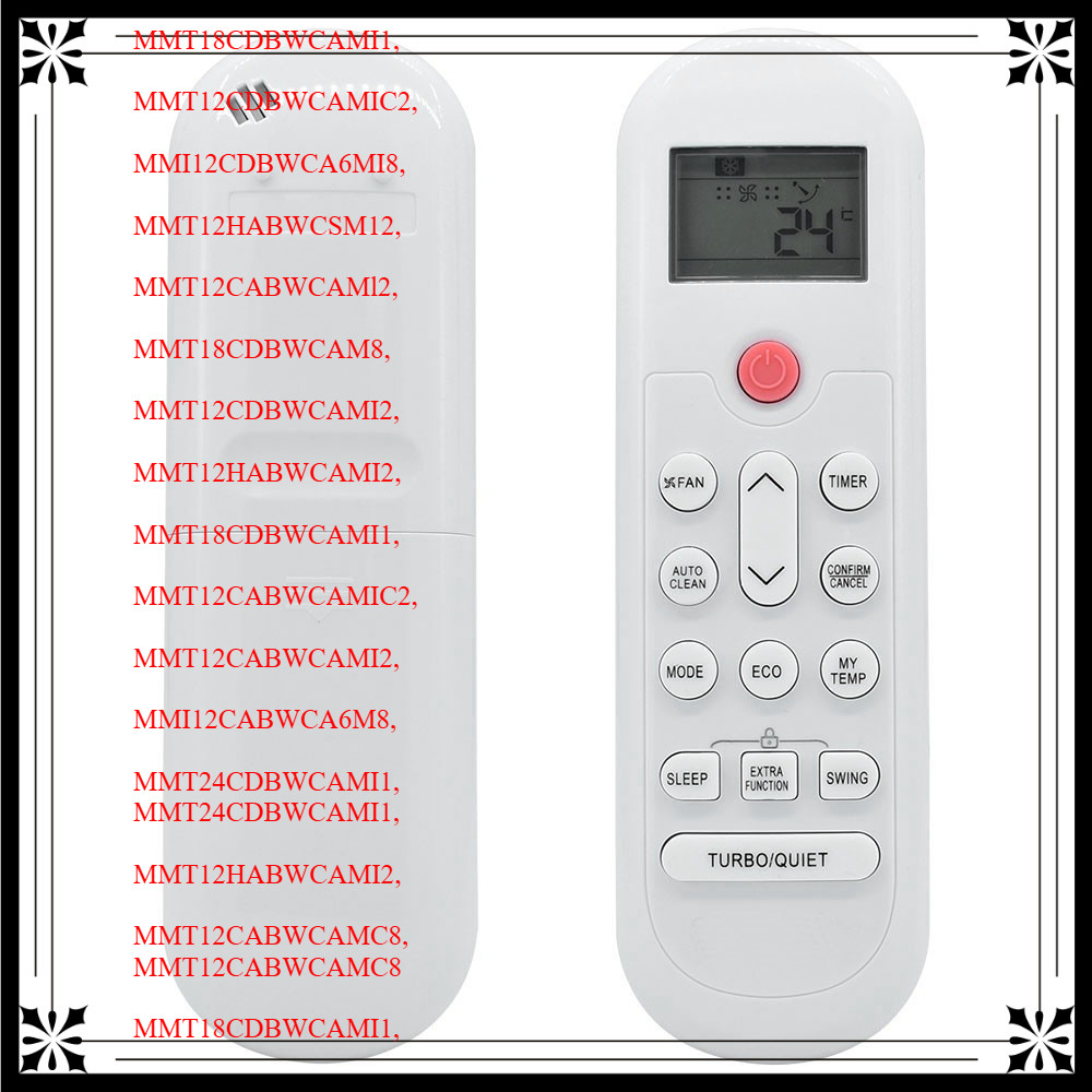 เปลี่ยนใหม่ 0010404555U รีโมทคอนโทรล AC พร้อมฟังก์ชั่นความร้อนสําหรับ CETRON Haier Mabe ECO เครื่องป