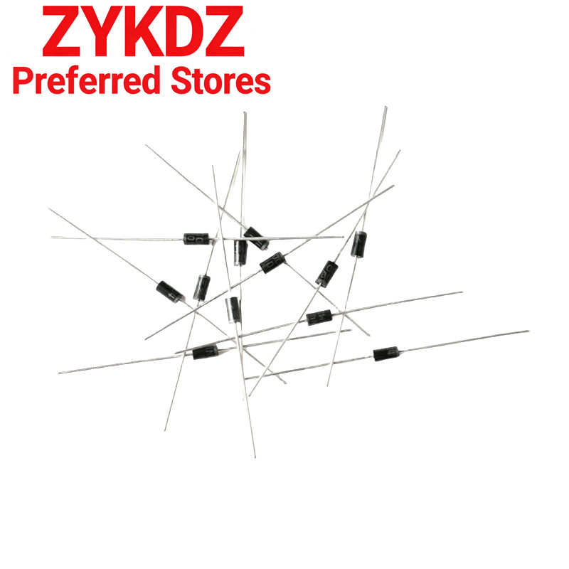 1N5408 1N5401 1N5402 1N5404 1N5406 5407 In-Line DO-27 วงจรเรียงกระแสไดโอด