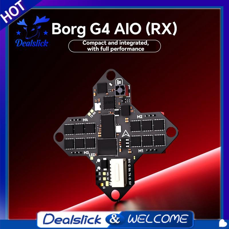 Borg G4 AIO RX STM32G473 1S ELRS 2.4GHz สําหรับ 65-75 มม. FPV Drone Part ขนาดเล็ก FPV Flight