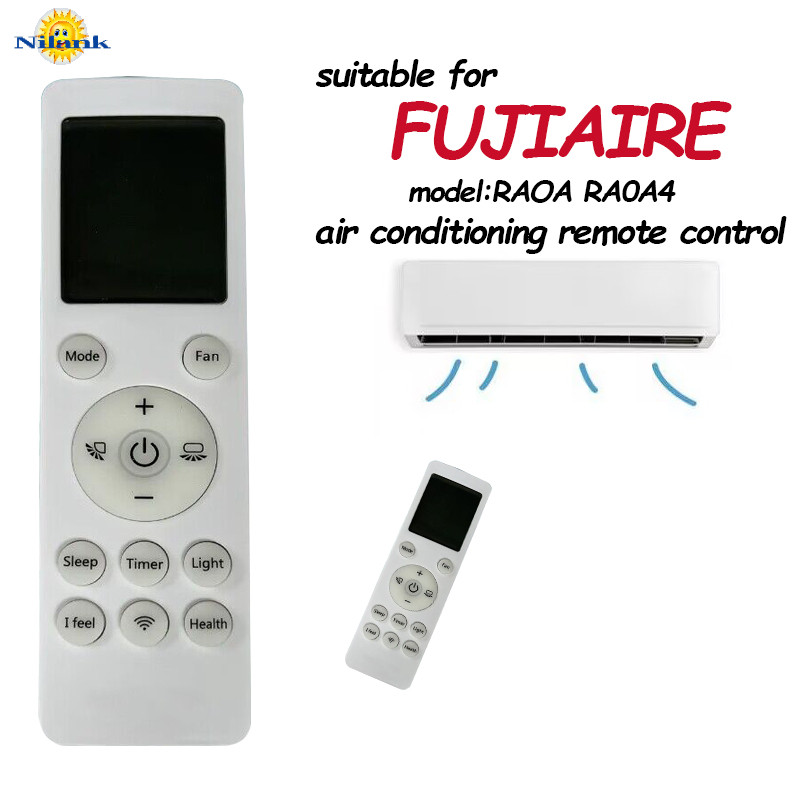 [Nilani] รีโมทแอร์ Nano Plus FUJIAIRE รีโมท remote (เหมาะสำหรับ แยกแอร์) RAOA RA0A4 RA1CA1