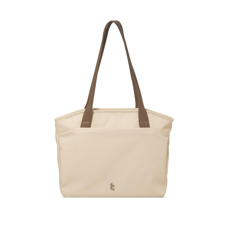 Tomtoc Versatile-T23 Timeless Tote Bag กระเป๋าถือ พร้อมช่องสำหรับใส่ MacBook ขนาด 14"/ 16" - Khaki