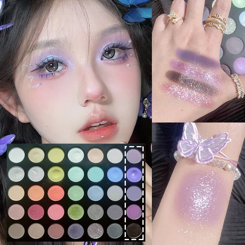 MGL35 Color Eyeshadow Palette Macaron cos Play Makeup พาเลทสีสันสดใส