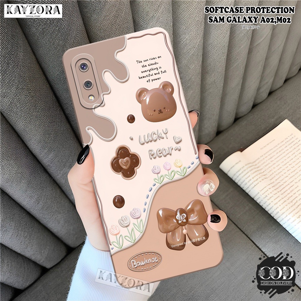HP ล่าสุด SAMSUNG GALAXY A02 / M02 Softcase - KAYZORA - เคสแฟชั่นการ์ตูน - SAMSUNG A02 / M02 - เคส P