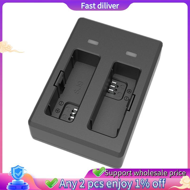 เครื่องชาร์จแบตเตอรี่สําหรับ SJ9/SJ10/SJ11 กล้องแอคชั่นแคมเมรา USB แบตเตอรี่เครื่องชาร์จคู่สําหรับอุ