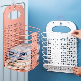 ตะกร้าผ้า ตะกร้าใส่ผ้าพลาสติก ขนาด สไตล์มินิมอล เข้ากับทุกบ้…