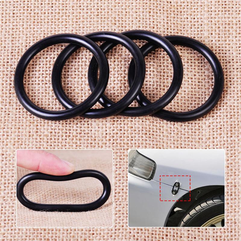 DSTH 4 ชิ้นยาง O-Ring Fastener Kit ความแข็งแรงสูงกันชน Qui Release เปลี่ยนร้อน