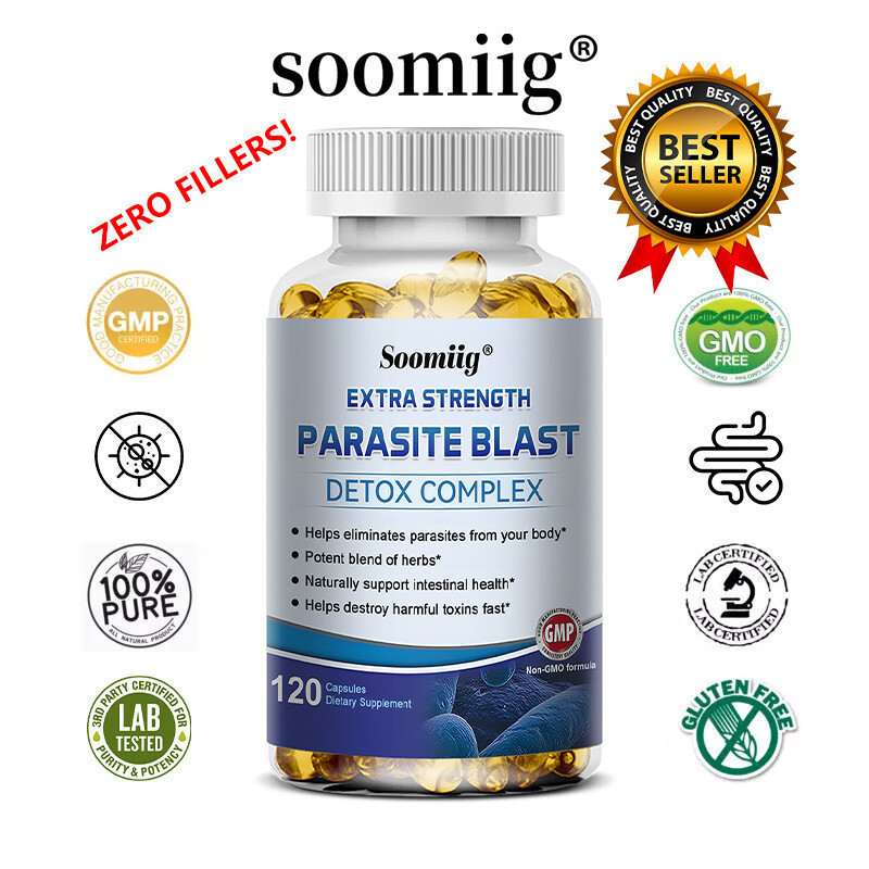 Parasite Blast Detox Body Cleanse Complex Anti- PARASITE Support