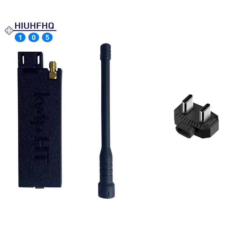 Hiuhfhq106Kv4p HT โทรศัพท์ Android เป็นชุดรับส่งสัญญาณวิทยุแฮมสมัยใหม่โทรศัพท์มือถือไปยังชุดแปลงเกมว
