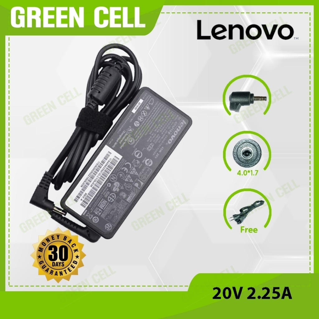 20V 2.25A Laptop Charger for Chromebook 100E 100S N22 N22-20 Miix 510-12IKB 510-12ISK