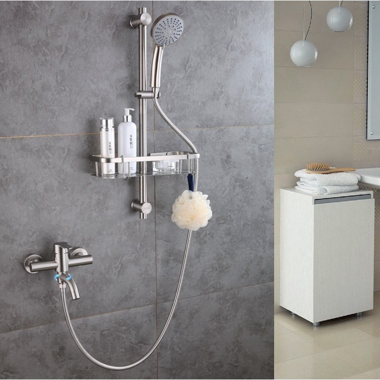 ก๊อกน้ำสแตนเลส 304 สำหรับอ่างอาบน้ำและฝักบัว แบบซ่อนผนัง D6QV