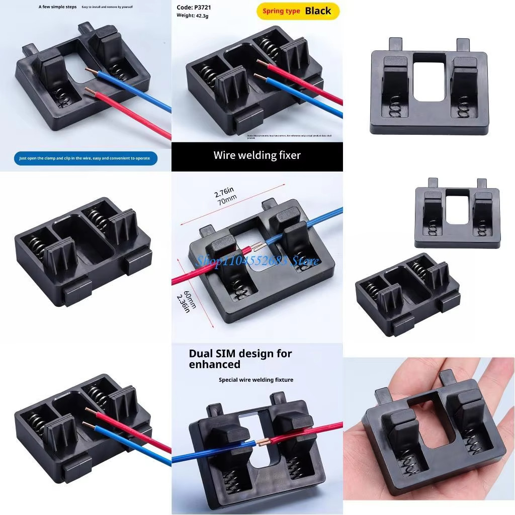 4 ชิ้นแฮนด์ฟรีไฟฟ้าลวดเชื่อมตารางการแข่งขันปรับ ABS Precision Alignment Soldering Locator สําหรับเมนบอร์ดเครื่องมือบัดกรี ราคา ถูกที่สุด ดีลบีเคเค แกลเลอรีภาพที่ 4