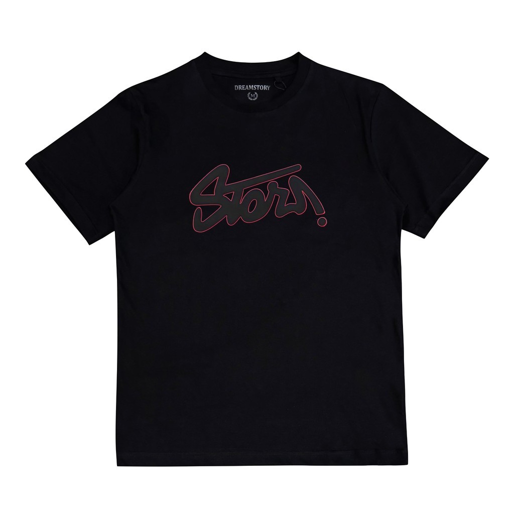 [HOT] DREAM STORY - เสื้อยืด Regular Fit Dexter Cotton Combed 24s สีดํา Unisex Black Distro เสื้อยืด