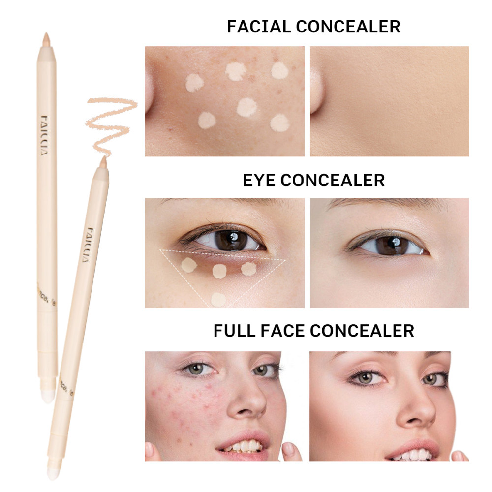 คอนซีลเลอร์stickmarks笔สี3คอนซีลเลอร์ดินสอกันน้ํามืดวงกลม1coverspotseryaacnepen2 7E4U