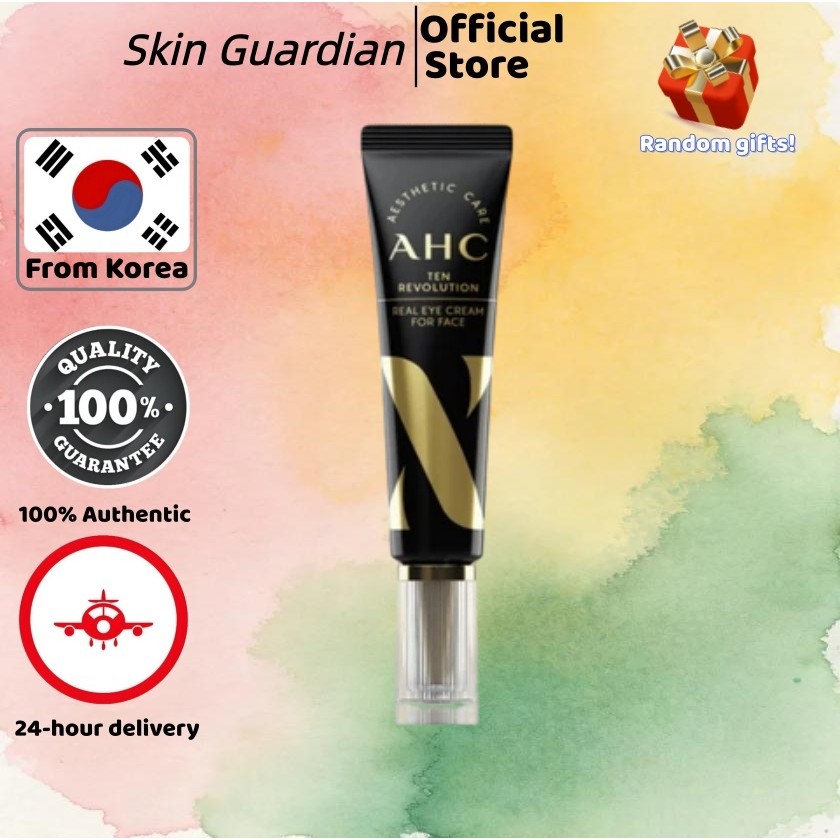 [AHC] Ten Revolution Real Eye Cream For Face 30ml Season 10 Face Eye Cream อัพเกรด Perfect Skin Care